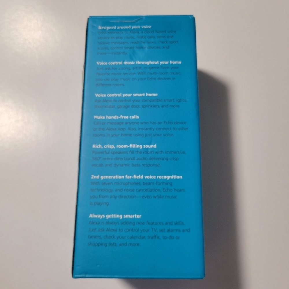 Amazon  NEW OPEN BOX  Echo ( 2nd Generation) - Picture 6 of 9
